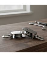 M32 Stainless Steel Slider Pulley Block, 2pcs Single Swivel Rope Wheel, ... - $455.10 MXN