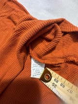 Popular 21 Women's Blunt Orange Long Sleeve Pullover Tank Top Size 1X image 4