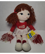 NWT 16&quot; VINTAGE R DAKIN DREAM DOLLS STUFFED  PLUSH 1983 TOY CHEERLEADER ... - £18.73 GBP