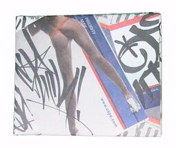 Dissizit La Postal Sexy Beine &amp; Arsch Wasserfest Geldbörse Geld Tyvek Et... - $11.98