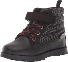 allbrand365 Designer Toddlers Ankle Boots Color Black Size 9 - £31.59 GBP