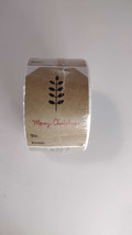 Gift Tags Sticker Christmas, 200 Christmas Kraft Stickers Roll Rustic - $5.81