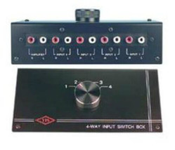 New 4 Rca Input Source Audio Selector.Stereo Switch Inputs.Change Amplif... - $71.99