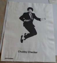 CHUBBY CHECKER LET&#39;S TWIST AGAIN 1986 2 FLYERS &amp; NEWSPAPER REVIEWS KINGSTON - £13.40 GBP