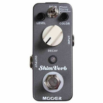 Mooer Mini Series Guitar Effect Pedal Reverb Shim Verb - £34.77 GBP