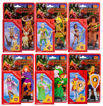 Dungeons &amp; Dragons Cartoon Classics Complete Set 6&quot; Action Figures Mint in Boxes - £99.82 GBP