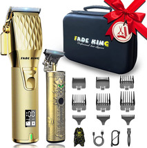 Professional Hair Clippers And Trimmer Set - Cordless Hair Clippers - £111.33 GBP
