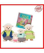 Collectible Li&#39;l Woodzeez Sheep Family with Storybook – Perfect Gift for... - $37.17 CAD
