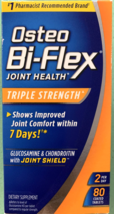 Osteo Bi-Flex Triple Strength expiration ￼Date 09/25 ￼ Expiration - £19.37 GBP