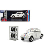 Volkswagen Beetle #53 "Herbie" White with Stripes "The Love Bug" - $55.00