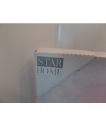 Star Home Decorative Canvas &amp; Wood Wall Hanging Leave A Little Sparkle 2... - £26.57 GBP