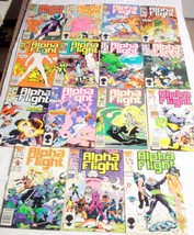 15 Marvel Alpha Flight Comics #21 thru #26, #29 thru #37 Fine 1985-1986 - £7.50 GBP