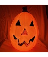 Vintage Halloween Pumpkin Blown Mold Jack O Lantern  Décor  approx. 21&quot; ... - $58.20 CAD