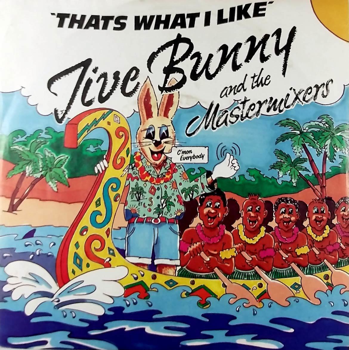 Jive Bunny &amp; The Mastermixers - That&#39;s What I Like / Pretty Blue Eyes [7... - $5.69