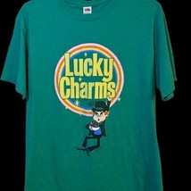 Lucky Charms Graphic T-shirt Adult Medium Leprechaun Rainbow - $7.57