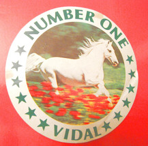 Vintage PINE SILVESTRE VIDAL the mythical white horse sticker sticker number ... - £13.40 GBP