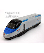 7 Inch High Speed Train Locomotive 1/120 Scale Diecast Model - BLUE - $16.82