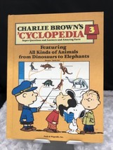 Charlie Brown&#39;s Vol. 3 Cyclopedia Featuring All Kinds Of Animals Dinosaurs USED - £7.98 GBP