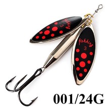 FISH  ss Material Long Cast Double Piece 10 Color With Treble Hook Fishing Lure - £40.07 GBP