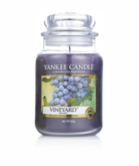 Yankee Candle VINEYARD 22oz Large Jar Retired | White Label | BRAND NEW - $54.14 CAD