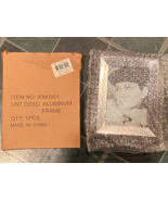 Aluminum Picture Frame For Pictures 3.5&quot; X 5&quot; *NEW/Open Box* lll1 - $16.32 CAD