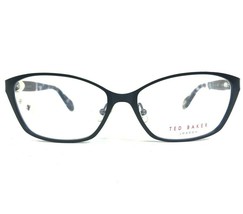 Ted Baker Eyeglasses Frames B225 NAV Blue Cat Eye Full Wire Rim 54-15-135 - £51.98 GBP