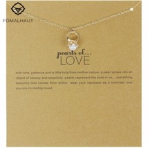 imitation pear Flowers Pendant Necklaces Clavicle Chains Fashion Chain W... - £7.98 GBP