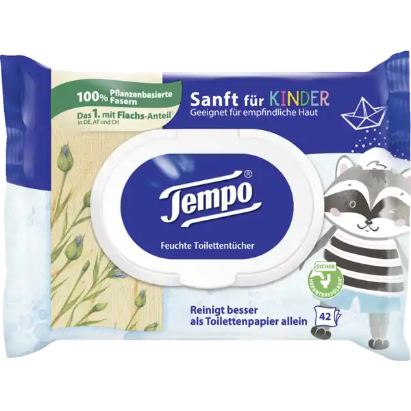 Tempo WET WIPES Kids Edition Made in Germany FREE US SHIPPING