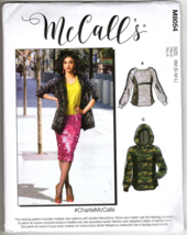 McCall&#39;s M8054 Misses XL to 3XL Tops and Hoodies Uncut Sewing Pattern - £12.35 GBP
