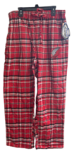 Concept Stores Men&#39;s Trail Blazers Sleepwear Flannel Pants Plaid, Red, XL - £15.12 GBP