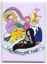 Adventure Time Animated TV Series Group Image Refrigerator Magnet NEW UNUSED - £3.17 GBP