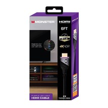 Monster - Led 6FT Hdmi Cable (Purple) - £6.84 GBP