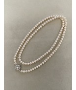 Rare 33" Extra-Long White Japanese Akoya Pearl Opera Necklace 6.5–7mm, Showpiece - $2,765.10 CAD