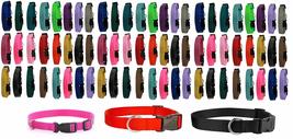 My Poochie&#39;s Paradise Dog Collar Shelter Rescue Vet Bulk Pack 75 Assorted Color  - £242.92 GBP+