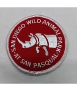 San Diego Wild Animal Park San Pasquale Embroidered Iron On Patch 3&quot; - $19.78 CAD