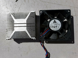 21JJ90 CPU COOLER, 12VDC 410MA 80MM FAN ON 210G, 75X75X32MM ALUMINUM HEA... - $9.42