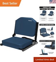 Lightweight Stadium Seats with Ultra Comfort and Secure Fit - 330 lbs Ca... - $69.99