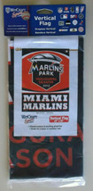 Miami Marlins Park Inaugural Season 2012 Porch Deck House Vertical Flag 27 x 37 - $2.99