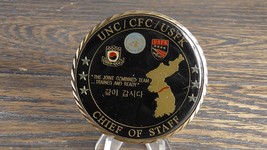 Joint Combined Team UNC CFC USFK Chief Of Staff Challenge Coin #948U - £19.60 GBP