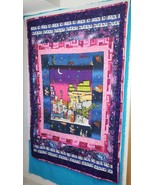 Wild Night Cats Quilt Twin 44 X 61 - $147.84