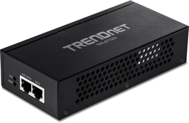 Trendnet 2.5G Poe+ Injector, TPE-215GI, Poe (15.4W) or Poe+ (30W), Converts a No - £50.81 GBP