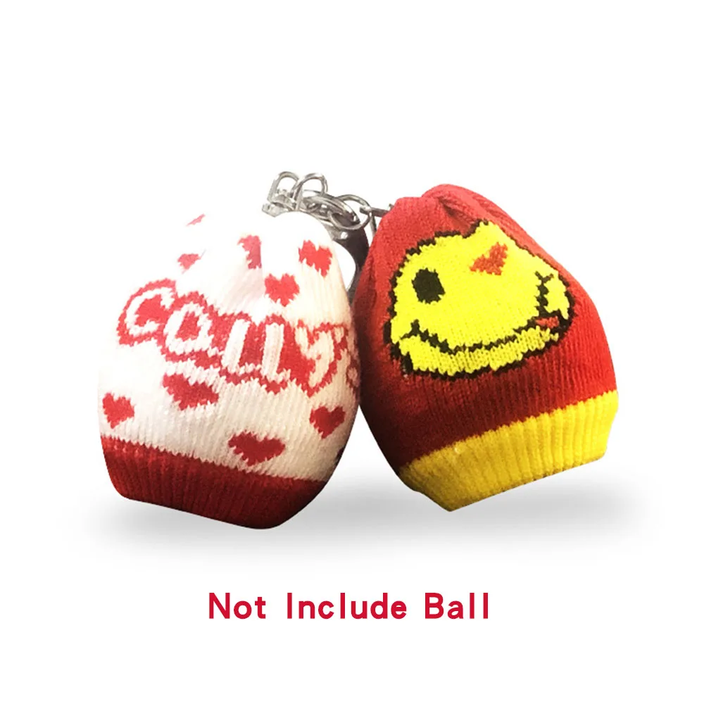 2 pcs small golf ball bag knit mini cute portable holder storage 1 balls golf waist thumb200