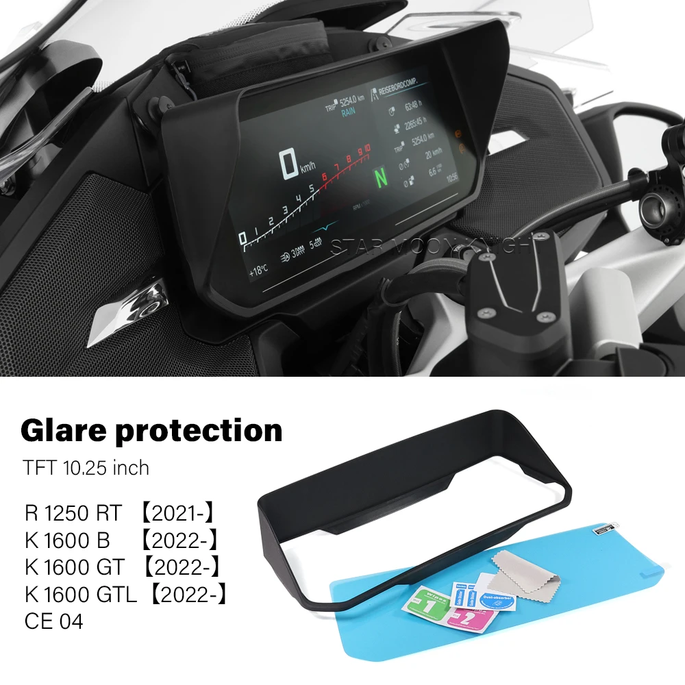 Glare Protection For BMW R 1250 RT R1250RT K1600GT K1600 K 1600 GTL B GT 2022- - £18.74 GBP+