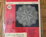 The Workbasket Août 1956 - $41.03
