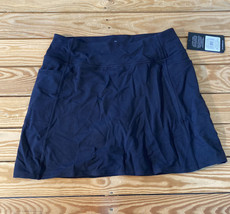 skechers NWT Women’s gowalk skort with pockets Size L black E8 - $17.72