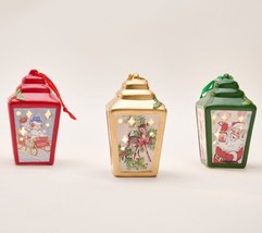 Mr. Christmas Set of 3 Illuminated Lantern Ornaments in Classic - $193.99