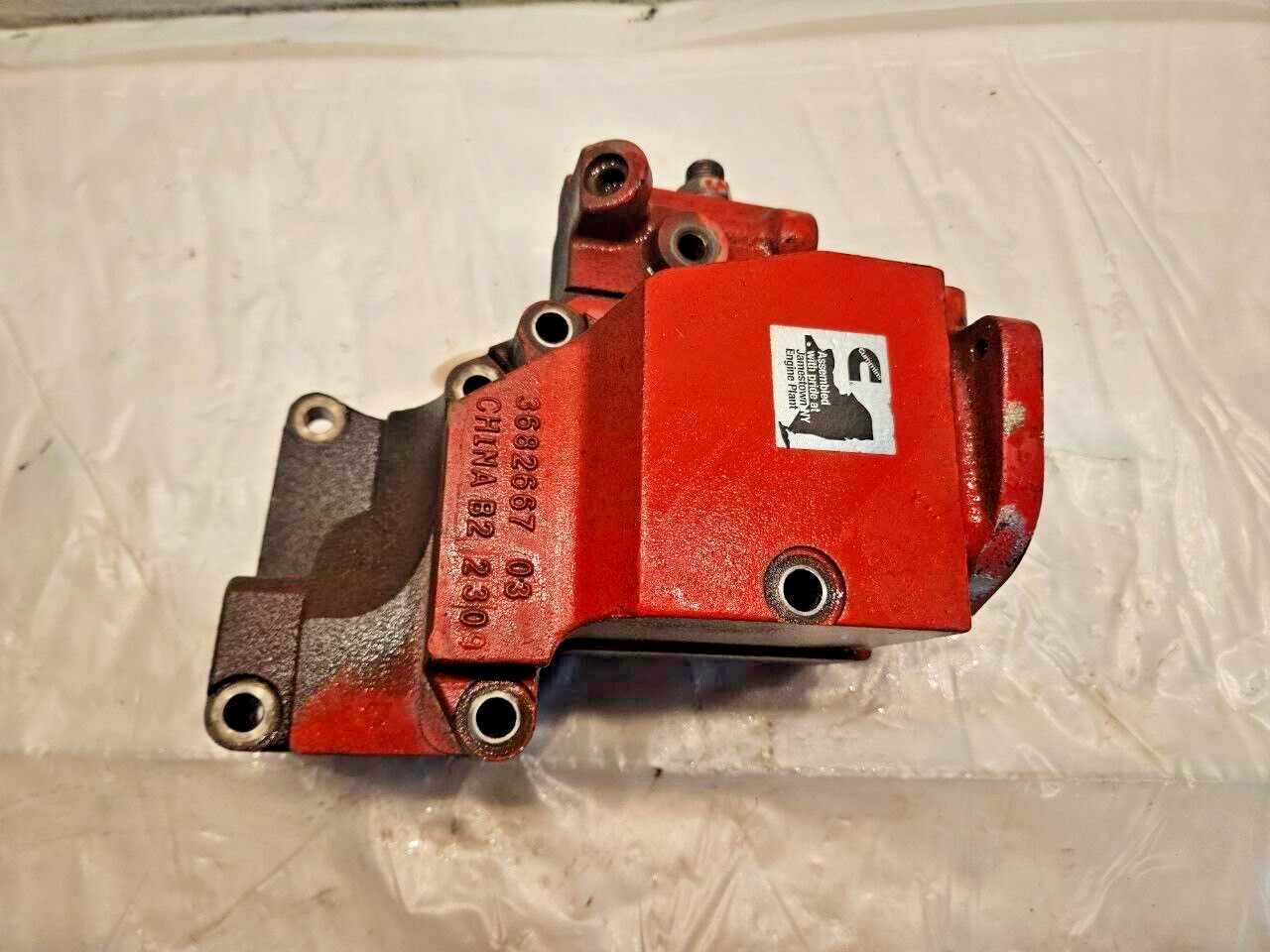 2011-2014 Cummins ISX15 Thermostat Housing Complete Assembly 3682667 OEM... - $233.40