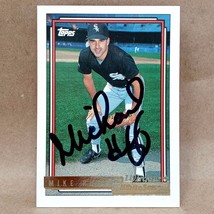 1992 Topps Gold #532 Mike Huff SIGNED Card Chicago White Sox Autograph - $2.49