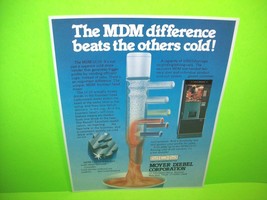 Moyer Diebel MDM CC10 Original NOS Coin-Op Cold Drinks Vending Machine Flyer   - £11.80 GBP