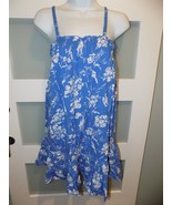 Lauren Ralph Lauren Blue Floral Spaghetti Strap Dress Size S Women&#39;s - $26.10 CAD